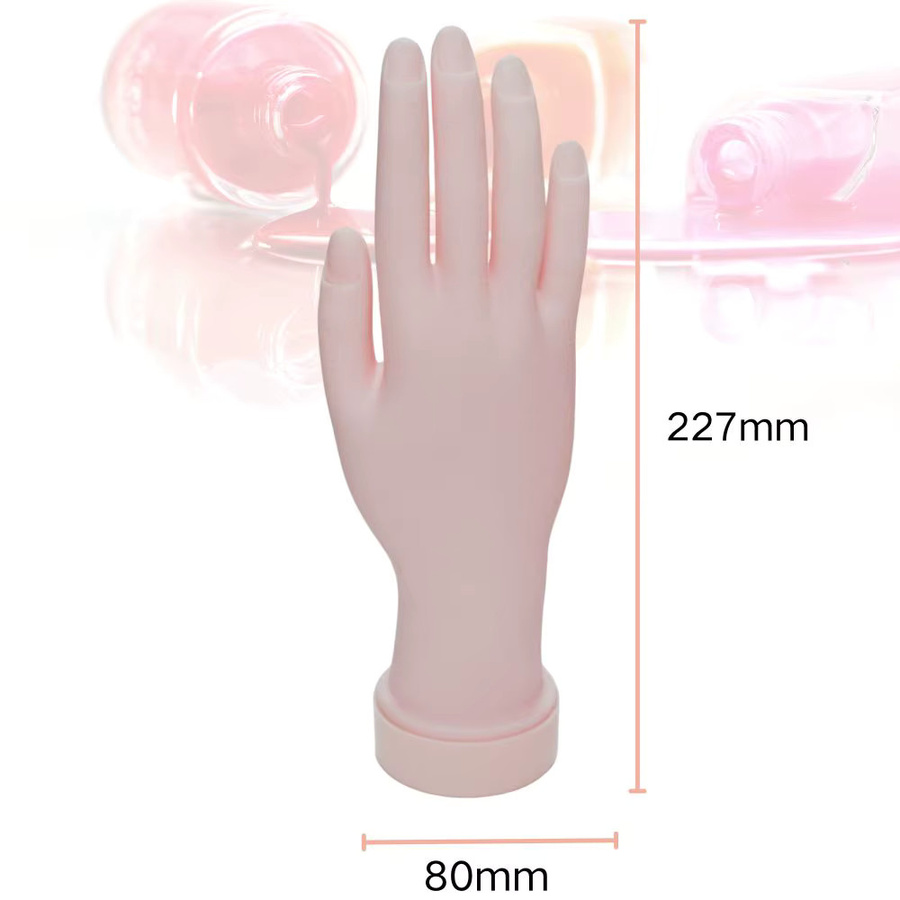 Boermeize DIY-Prothesen-Set, Silikon-Trainingsmodell für Nägel, Unisex - Bild 2