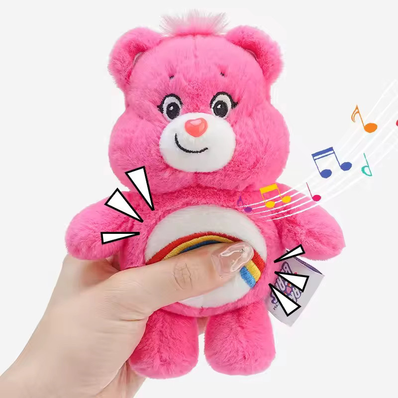 Care Bears Regenbogen-Liebesbär, Plüsch-Schlüsselanhänger, Plüschtier - Bild 2