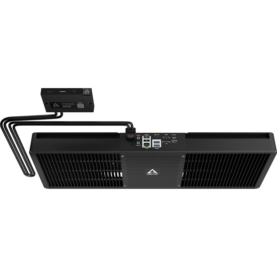 Senza AI 370 Mini-PC mit AMD Prozessor, 1000 GB SSD und Windows in Schwarz - Bild 1