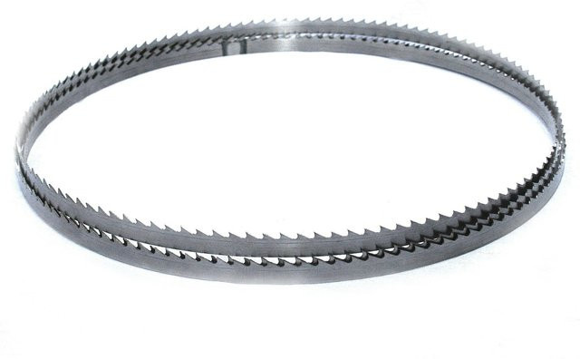 BAMATO Sägeband für Bandsägen zum Schneiden von Holz, Farbe: Silber, Länge: 3454 mm - Bild 1