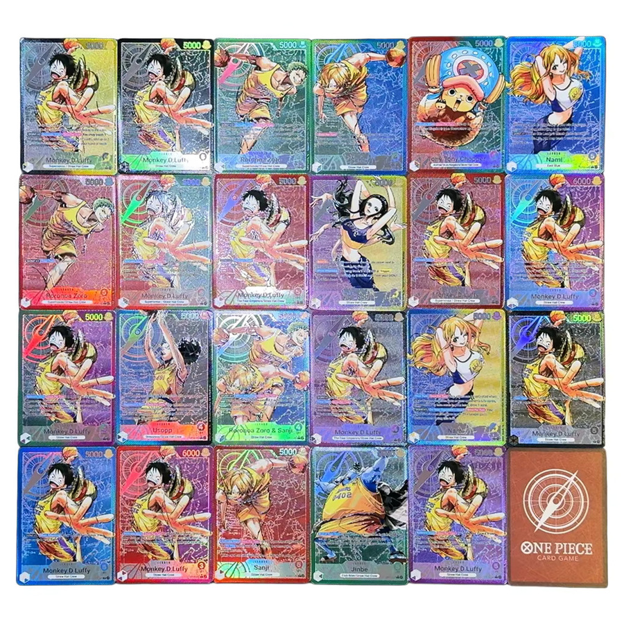 Bandai One Piece TCG Englische Leader-Karten, Strohhut-Crew, Set / Bundle - Bild 3