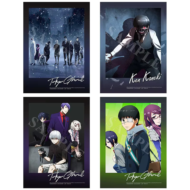 XINGHEDONGMAN Tokyo Ghoul Fotopapier, Pappe / Karton, Bunt / Mehrfarbig - Bild 3