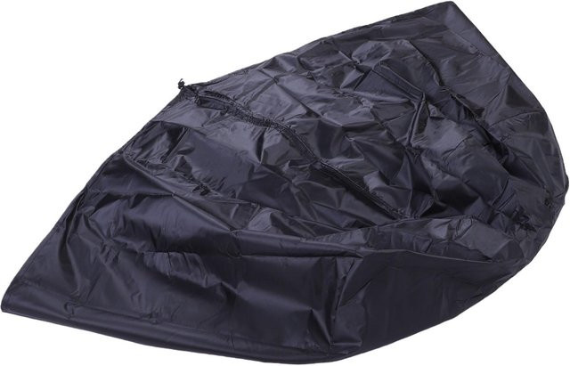 Fishine Stuhlbezug für Eierrunde Rattanstühle, wasserabweisend und staubdicht, Schwarz, B/T/H: 132,1 x 51,0 x 88,9 cm - Bild 1