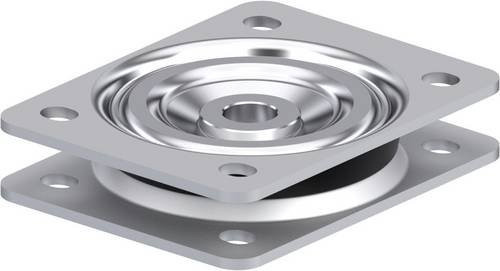Blickle 942239 DK-L-3 Stahlblech-Drehkranz in Silber - Bild 1