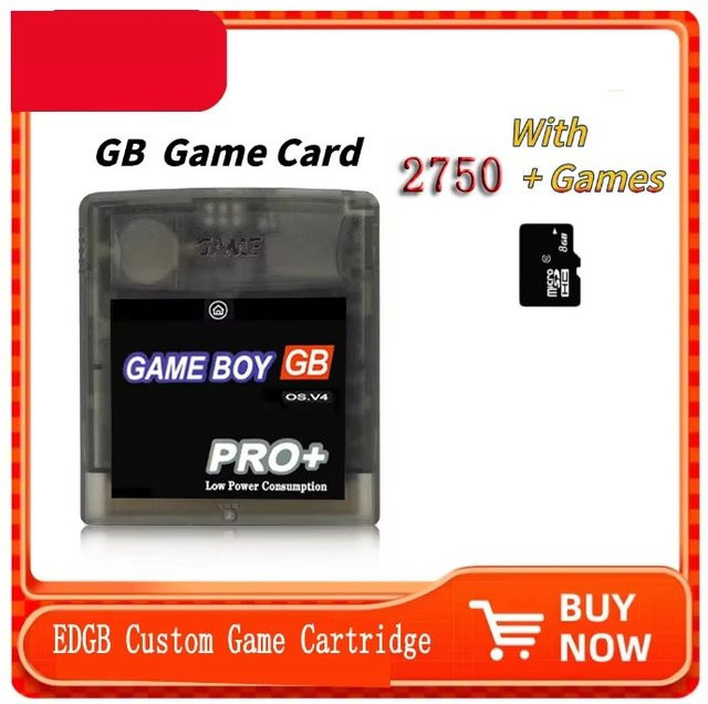 Multi-Spielkassette Ever Cartdrive für Gameboy Color und Game Boy mit 8G-Speicherkarte - Bild 1