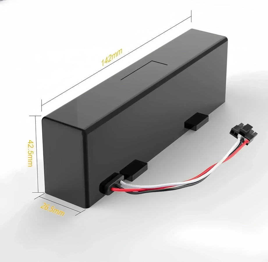 Xiaomi Li-Ionen-Akku 14,8V 12800mAh für Mi Robot Vacuum-Mop P Saug- und Wischroboter STYTJ02YM, Schwarz - Bild 4