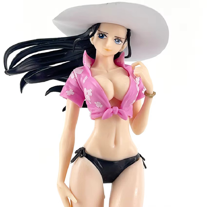 Bandai One Piece Nami Nico Robin Nefertari Vivi Shirahoshi Actionfiguren, Kunststoff - Bild 2