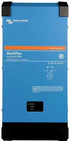 Victron Energy Multiplus 24/2000/50-32 Wechselrichter mit integriertem Laderegler 24V 230V 2000W VE.Bus in Blau - Bild 1