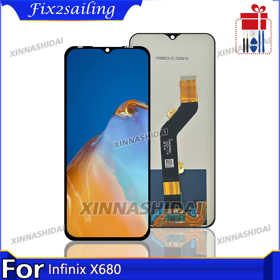 LCD Display Touchscreen Digitizer Montage Ersatzteil für Infinix X680 in Schwarz - Bild 3