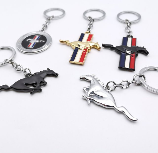 Schlüsselanhänger Mustang, Laufendes Pferd, Unisex - Bild 1