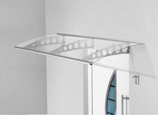 Gutta Typ PT/ET Pultvordach Edelstahl, Breite: 240 cm, Tiefe: 90 cm - Bild 1