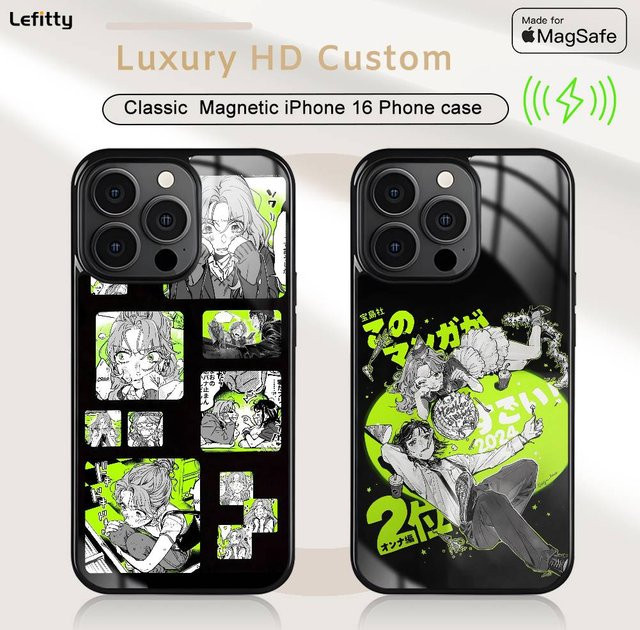 A-Aya Oosawa Koga Mitsuki Handyhülle für Apple iPhone 16 15 14 13 12 11 Pro Max Plus Mini mit MagSafe Magnetisch Multicolor - Bild 1