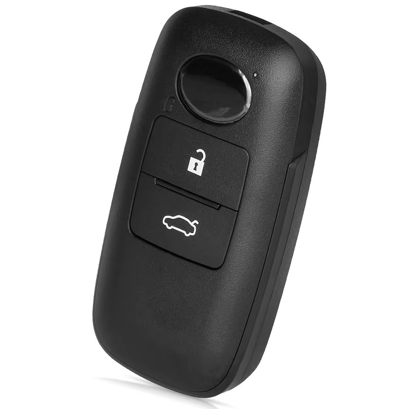 KEYECU Keyless Go Remote Key Fob für Toyota Raize Rocky, 434451-0011, 433 MHz, 4A Chip, Farbe: Schwarz - Bild 3