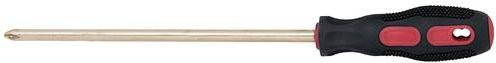 KS Tools Kreuzschlitz-Schraubendreher PH 1 in Schwarz mit Messingdetails - Bild 1