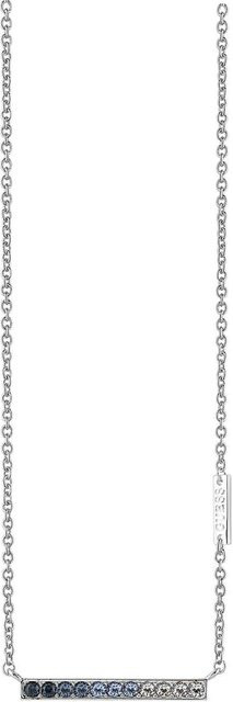 Guess Halskette Edelstahl, Silber, Zirkonia, Kristall, Damen - Bild 1