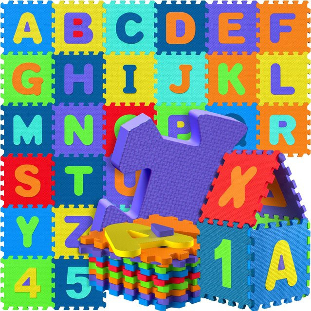 SPIELWERK Puzzlematte Bunt 86-teiliges Set - Bild 1