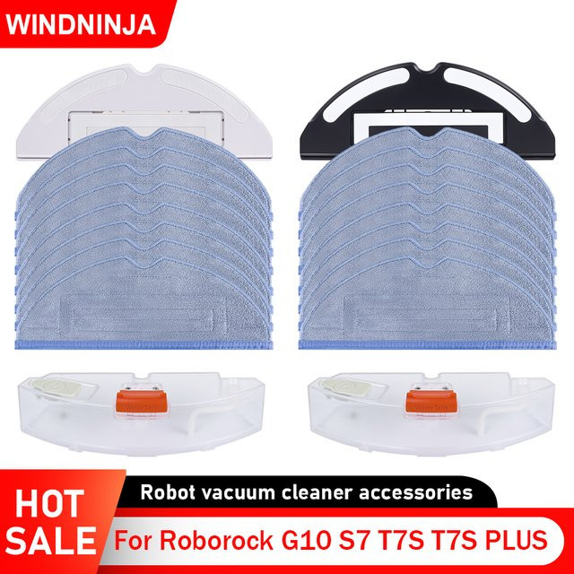 Roborock Wischmopp Halterung und Wassertank Ersatzteil für S7 T7S T7S PLUS G10 Roboter-Staubsauger - Bild 1