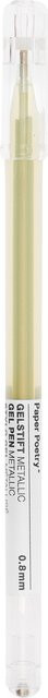 Rico Design Paper Poetry Metallic Gelstift in Gold mit 0,8 mm Stiftbreite - Bild 1