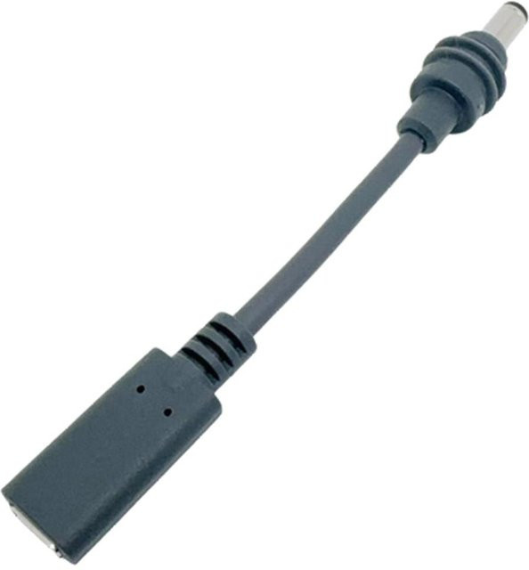 Starlink Mini USB-C auf DC Power Adapter Kabel in Grau für wetterfesten Outdoor-Einsatz - Bild 1