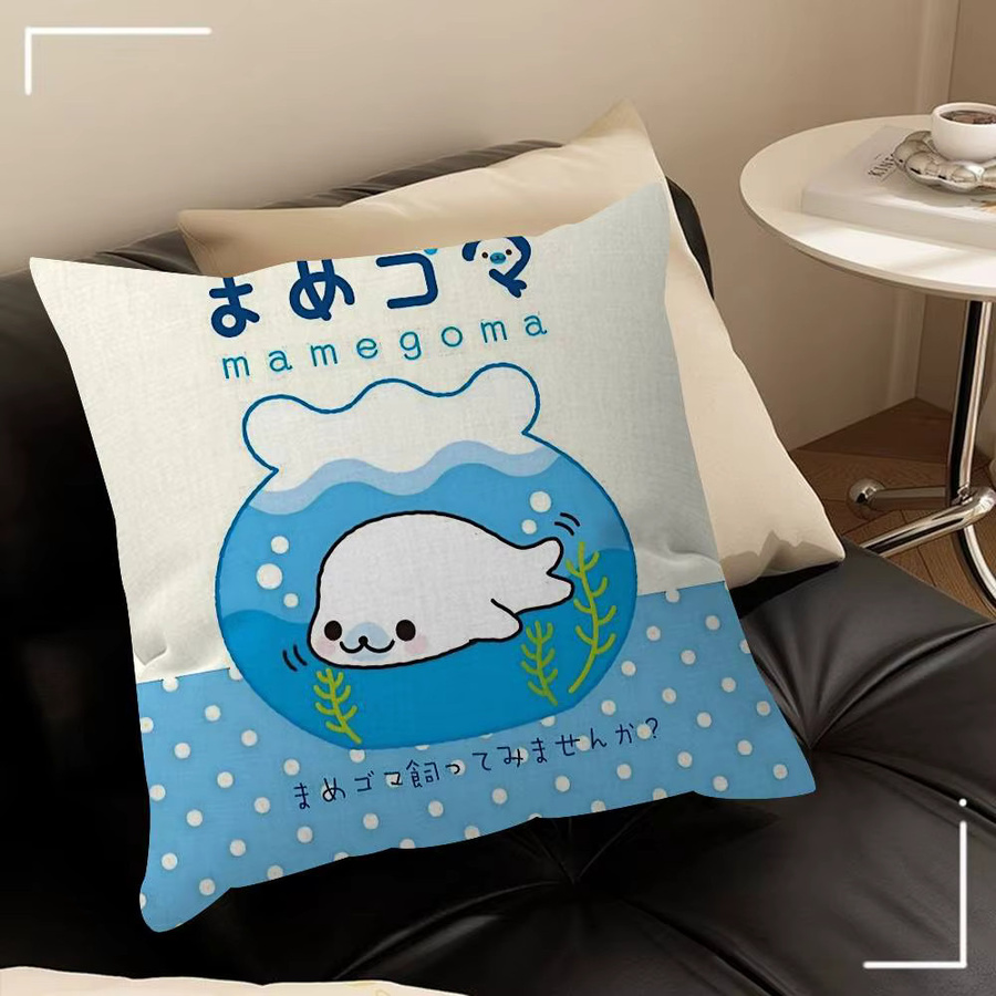 KAYOU Mamegoma Anime Kissenbezug Multicolour B/B/H: 30 x 30 x 30 cm - Bild 4