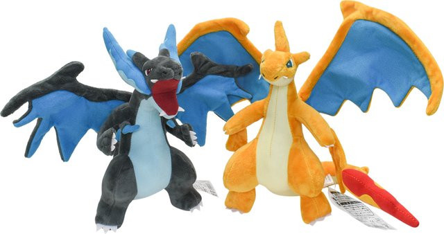 DUODUOBAO Mega Charizard X Mega Charizard Y Plüsch-Anime, Plüschtiere, 2 Stile - Bild 1