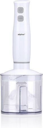 Alpina Stabmixerset aus Kunststoff, 400 Watt, Weiß