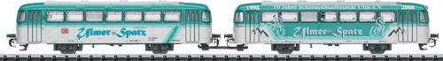 MiniTrix Beiwagen-Set VB 996 und VB 998 Ulmer Spatz der DB AG aus Metalldruckguss - Bild 1