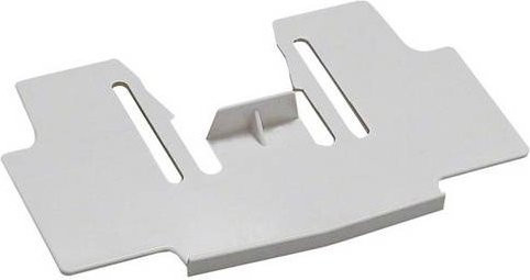 Hager Abschottung U83TV für Verteiler zur Montage auf Hutschiene, senkrecht, Kunststoff, 120 mm - Bild 1
