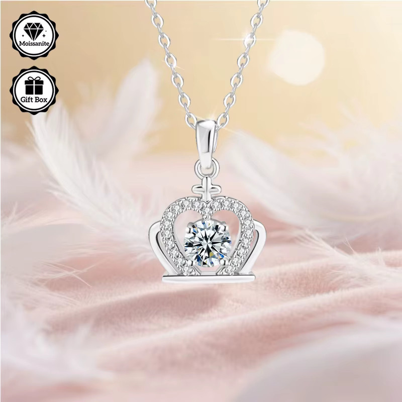 LAMVOICE Halskette, Moissanit, Zirkonia, Silber, Bohemian, Damen - Bild 2