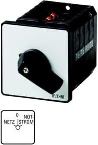 Eaton Ein-Aus-Schalter T5B-4-8902/E IP65 bündig einbauweise in Schwarz oder Weiß - Bild 1