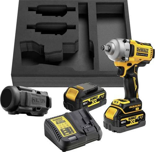 DEWALT 18V XR Akku-Schlagschrauber DCF891P2G-QW mit bürstenlosem Motor, 1/2 Zoll, gelb - Bild 2
