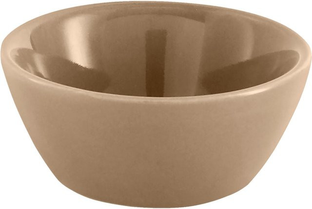 VEGA Mini-Schälchen Ara aus Porzellan, beige, rund, 12er Pack, Volumen: 58 ml, Durchmesser: 7 cm, Höhe: 3 cm - Bild 1