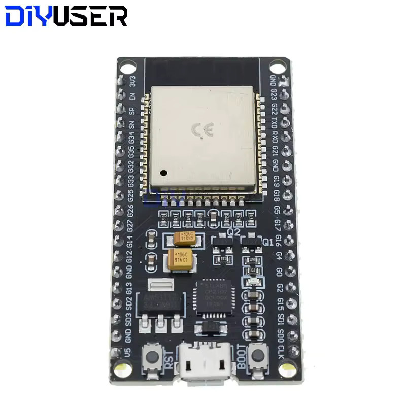 DIYUSER ESP32 DevKitC-32 Erweiterungsplatine mit ESP-WROOM-32, 38 Pins, WiFi und Bluetooth, Typ-C/Micro USB Anschluss - Bild 3