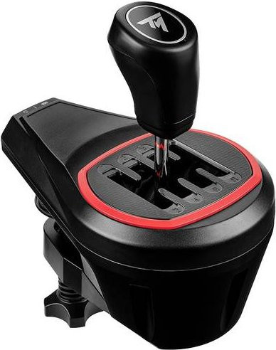 Thrustmaster TH8S Shifter Add-On Gangschaltung für PC, PlayStation und Xbox in Schwarz und Rot - Bild 2