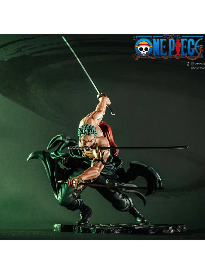 Bandai One Piece Roronoa Zoro Actionfigur, 10cm, Einzelfigur - Bild 6