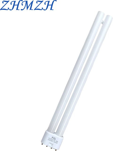 ZHMZH Energiesparröhre Leuchtstofflampe 2G11 mit 4 Pins in Weiß und Gelb für AC220V - Bild 1