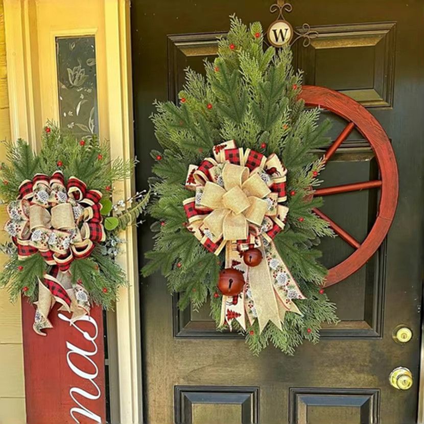 TTCY Künstliche Olivenzweige für Weihnachtsbaum und Garten Dekorationen - Bild 1