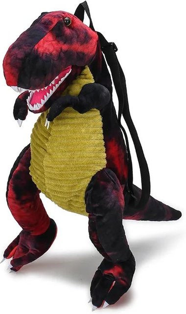 Yiran Health & Beauty Dinosaurier Rucksack Plüschtier, 40cm, Bunt - Bild 1