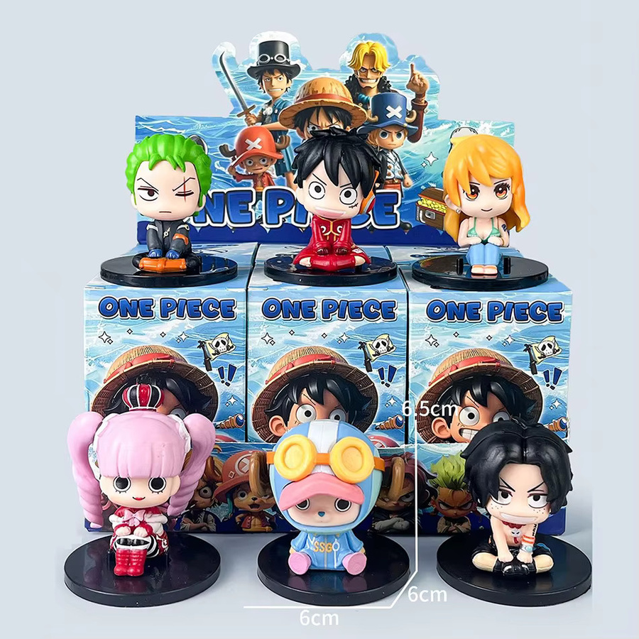 Bandai One Piece Strohhut-Actionfiguren, 6-12-teiliges Set - Bild 3