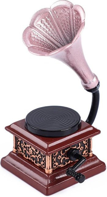 Binchi Outdoor Product Mini Retro Grammophon, Miniatur Phonograph, ab 14 Jahren - Bild 1