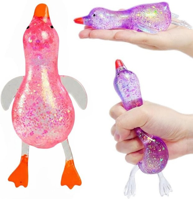BC Pet Supplies Glitzerente Squishy, Stressabbau-Spielzeug - Bild 1
