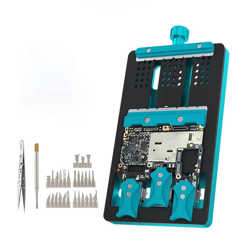 RELIFE RL-601L PLUS Universal Doppel-Slot Motherboard Halterung für IC Chip BGA PCB Reparatur Werkzeug - Bild 7