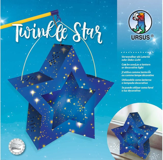 URSUS Laternen-Bastelset Twinkle Star Sternenhimmel - Bild 1