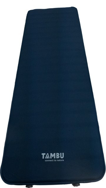 TAMBU Selbstaufblasende Stretch Isomatte Nala 3D Comfort Blau, B/T/H: 198 x 68 x 7,5 cm - Bild 1