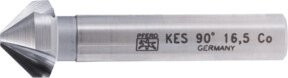 PFERD Kegel- und Entgratsenker HSSE Co5 90 Grad Durchmesser 16,5 mm Schaft-Durchmesser 10 mm DIN 335 C Silber - Bild 2