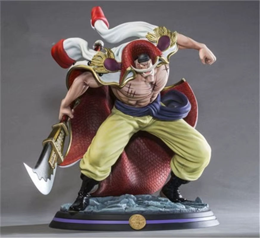 Bandai Anime Actionfigur One Piece Whitebeard Edward Newgate Battle Version aus Kunststoff, mehrfarbig - Bild 2