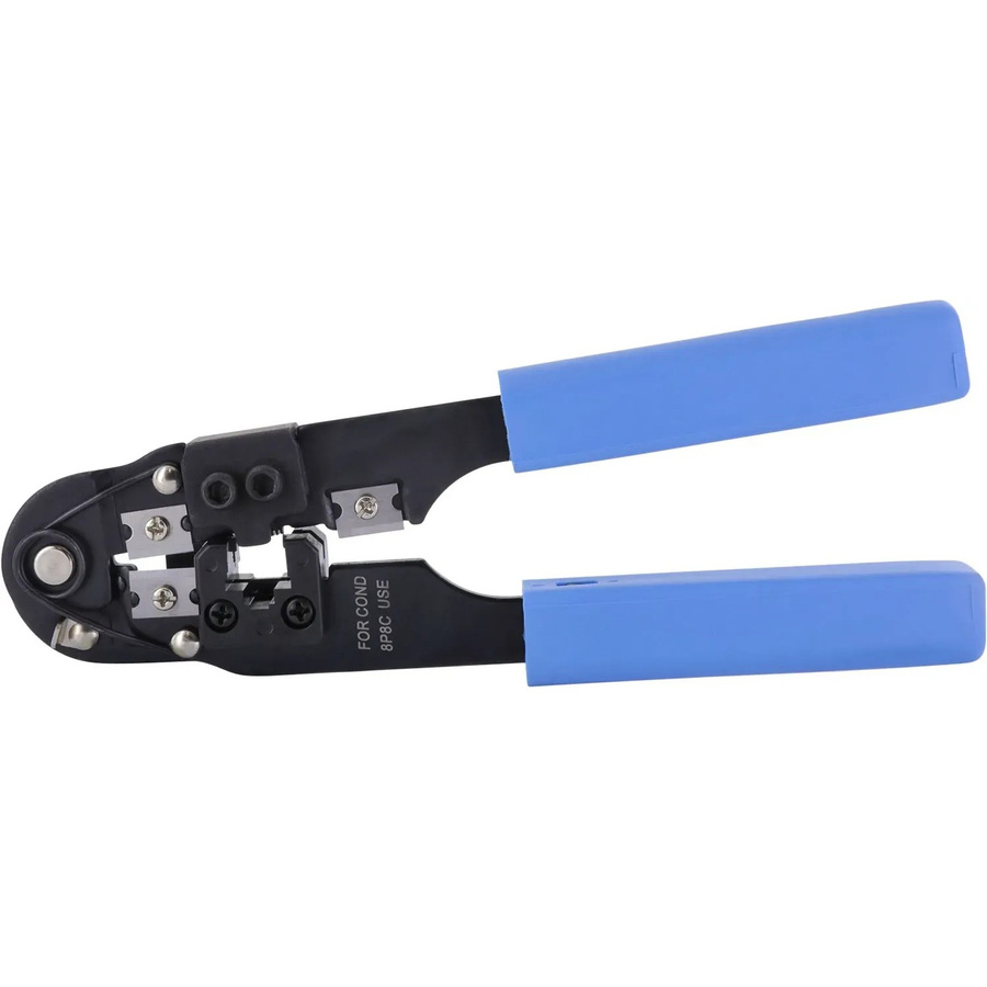 SCHWAIGER Crimpzange für RJ45-Westernstecker in Schwarz und Blau - Bild 2