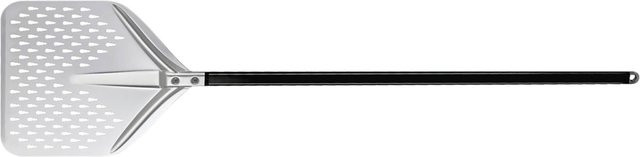 Schneider Pizzaschaufel aus Aluminium perforiert in Schwarz, L: 188,5 cm, B: 36 cm, H: 2 cm - Bild 1
