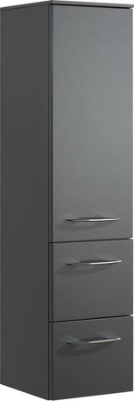 Pelipal Bad-Hängeschrank Quantum 01 in Anthrazit mit Soft-Close-Türen und internen Regalen, Breite: 30 cm