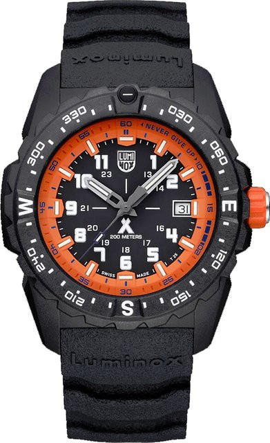 Luminox Herrenuhr, Quarz, Karbon, 43 mm, Schwarz, 20 ATM - Bild 1